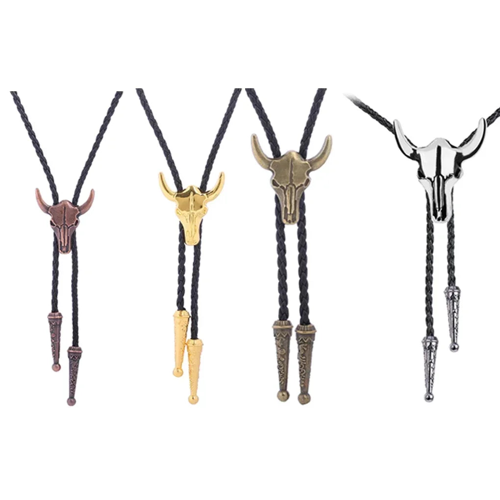 Golden Ties for Men American Cowboy Garment Accessory Tie Adjustable