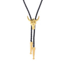 Golden Ties for Men American Cowboy Garment Accessory Tie Adjustable